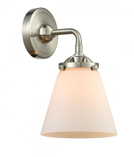 Cone - 1 Light - 6 inch - Brushed Satin Nickel - Sconce (3442|284-1W-SN-G61)