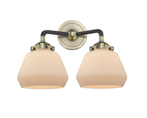 Fulton - 2 Light - 15 inch - Black Antique Brass - Bath Vanity Light (3442|284-2W-BAB-G171-LED)