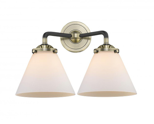 Cone - 2 Light - 16 inch - Black Antique Brass - Bath Vanity Light (3442|284-2W-BAB-G41)