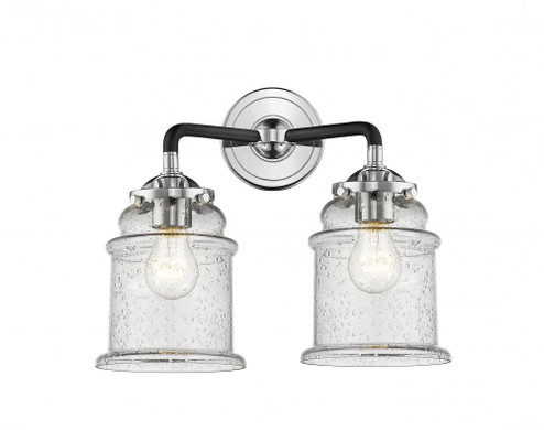 Canton - 2 Light - 14 inch - Black Polished Nickel - Bath Vanity Light (3442|284-2W-BPN-G184-LED)