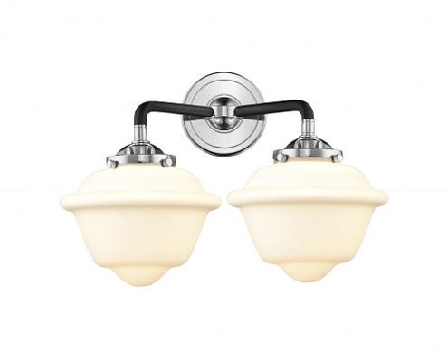 Oxford - 2 Light - 16 inch - Black Polished Nickel - Bath Vanity Light (3442|284-2W-BPN-G531)