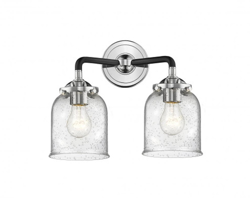 Bell - 2 Light - 13 inch - Black Polished Nickel - Bath Vanity Light (3442|284-2W-BPN-G54)