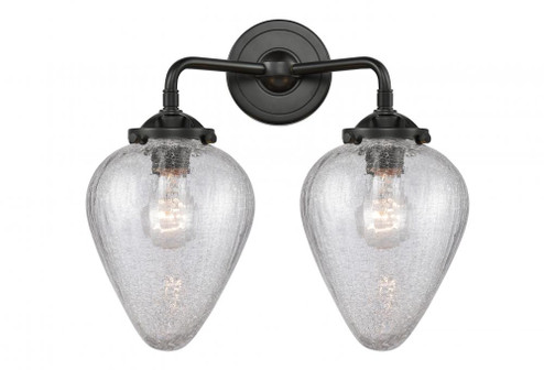 Geneseo - 2 Light - 15 inch - Oil Rubbed Bronze - Bath Vanity Light (3442|284-2W-OB-G165-LED)