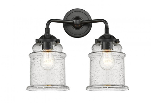 Canton - 2 Light - 14 inch - Oil Rubbed Bronze - Bath Vanity Light (3442|284-2W-OB-G184-LED)
