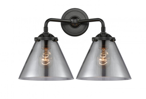 Cone - 2 Light - 16 inch - Oil Rubbed Bronze - Bath Vanity Light (3442|284-2W-OB-G43)
