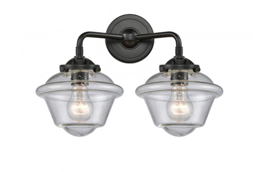 Oxford - 2 Light - 16 inch - Oil Rubbed Bronze - Bath Vanity Light (3442|284-2W-OB-G534)