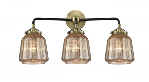 Chatham - 3 Light - 24 inch - Black Antique Brass - Bath Vanity Light (3442|284-3W-BAB-G146-LED)