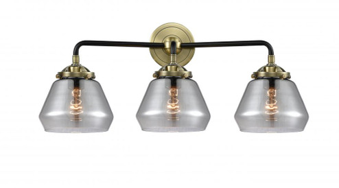 Fulton - 3 Light - 25 inch - Black Antique Brass - Bath Vanity Light (3442|284-3W-BAB-G173-LED)
