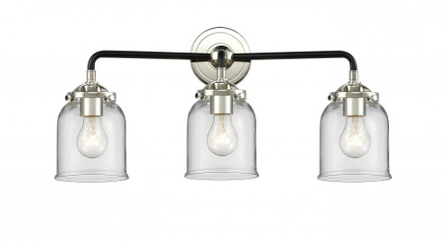 Bell - 3 Light - 23 inch - Black Polished Nickel - Bath Vanity Light (3442|284-3W-BPN-G52-LED)