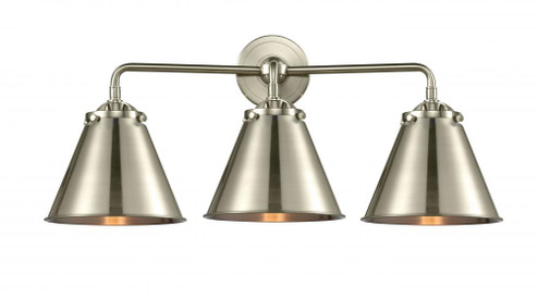 Appalachian - 3 Light - 26 inch - Brushed Satin Nickel - Bath Vanity Light (3442|284-3W-SN-M13-SN-LED)