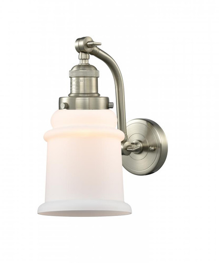 Canton - 1 Light - 6 inch - Brushed Satin Nickel - Adjustable Sconce (3442|515-1W-SN-G181-LED)