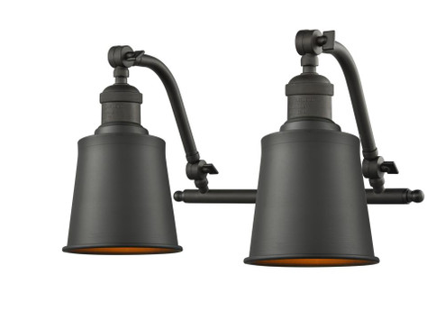 Addison - 2 Light - 18 inch - Oil Rubbed Bronze - Adjustable Bath Vanity Light (3442|515-2W-OB-M9-OB)