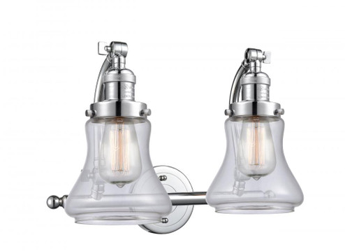 Bellmont - 2 Light - 18 inch - Polished Chrome - Adjustable Bath Vanity Light (3442|515-2W-PC-G192)