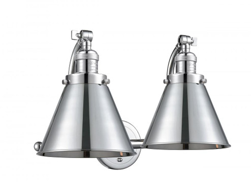 Appalachian - 2 Light - 18 inch - Polished Chrome - Adjustable Bath Vanity Light (3442|515-2W-PC-M13-PC)