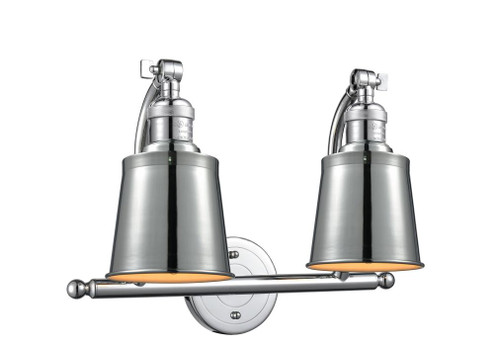 Addison - 2 Light - 18 inch - Polished Chrome - Adjustable Bath Vanity Light (3442|515-2W-PC-M9-PC-LED)