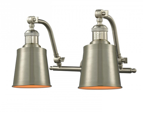 Addison - 2 Light - 18 inch - Brushed Satin Nickel - Adjustable Bath Vanity Light (3442|515-2W-SN-M9-SN-LED)