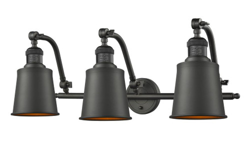Addison - 3 Light - 28 inch - Oil Rubbed Bronze - Adjustable Bath Vanity Light (3442|515-3W-OB-M9-OB)