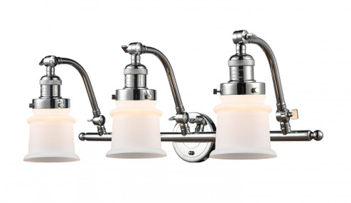 Canton - 3 Light - 28 inch - Polished Chrome - Adjustable Bath Vanity Light (3442|515-3W-PC-G181S-LED)