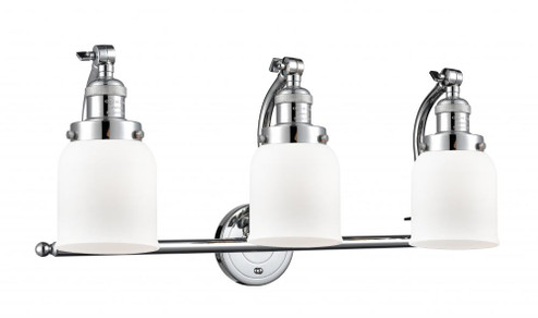 Bell - 3 Light - 28 inch - Polished Chrome - Adjustable Bath Vanity Light (3442|515-3W-PC-G51-LED)