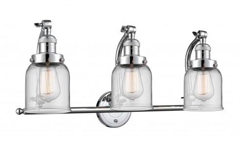 Bell - 3 Light - 28 inch - Polished Chrome - Adjustable Bath Vanity Light (3442|515-3W-PC-G52)