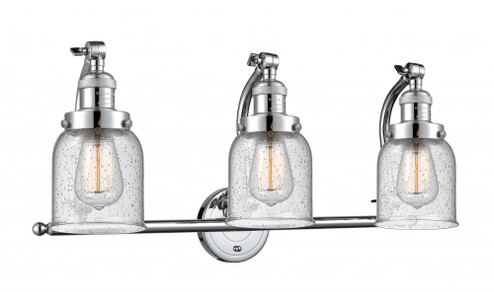 Bell - 3 Light - 28 inch - Polished Chrome - Adjustable Bath Vanity Light (3442|515-3W-PC-G54)