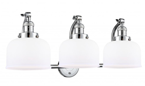 Bell - 3 Light - 28 inch - Polished Chrome - Adjustable Bath Vanity Light (3442|515-3W-PC-G71)