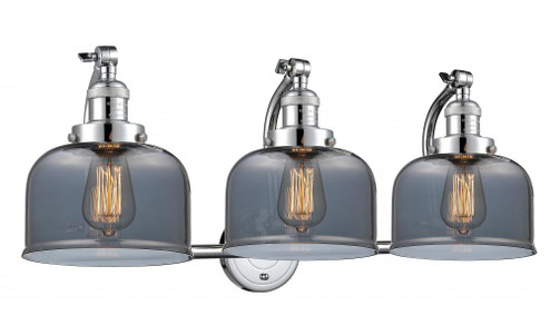 Bell - 3 Light - 28 inch - Polished Chrome - Adjustable Bath Vanity Light (3442|515-3W-PC-G73-LED)