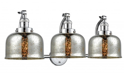 Bell - 3 Light - 28 inch - Polished Chrome - Adjustable Bath Vanity Light (3442|515-3W-PC-G78-LED)