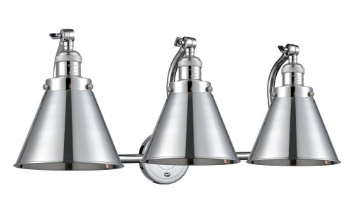 Appalachian - 3 Light - 28 inch - Polished Chrome - Bath Vanity Light (3442|515-3W-PC-M13-PC)