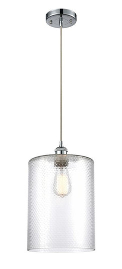 Cobbleskill - 1 Light - 9 inch - Polished Chrome - Cord hung - Mini Pendant (3442|516-1P-PC-G112-L)