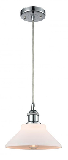 Orwell - 1 Light - 8 inch - Polished Chrome - Cord hung - Mini Pendant (3442|516-1P-PC-G131-LED)