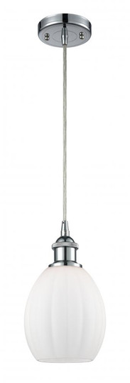 Eaton - 1 Light - 6 inch - Polished Chrome - Cord hung - Mini Pendant (3442|516-1P-PC-G81-LED)