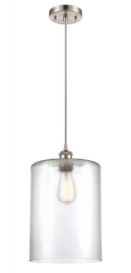 Cobbleskill - 1 Light - 9 inch - Brushed Satin Nickel - Cord hung - Mini Pendant (3442|516-1P-SN-G112-L-LED)