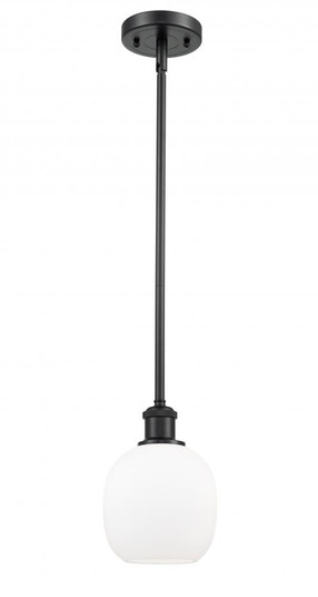 Belfast - 1 Light - 6 inch - Matte Black - Mini Pendant (3442|516-1S-BK-G101)