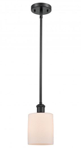 Cobbleskill - 1 Light - 5 inch - Matte Black - Mini Pendant (3442|516-1S-BK-G111-LED)