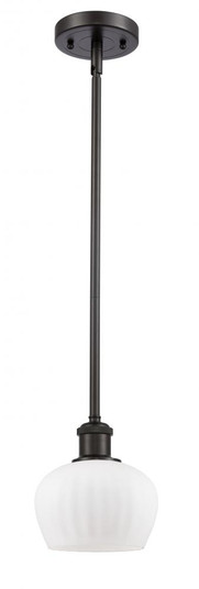 Fenton - 1 Light - 7 inch - Oil Rubbed Bronze - Mini Pendant (3442|516-1S-OB-G91-LED)