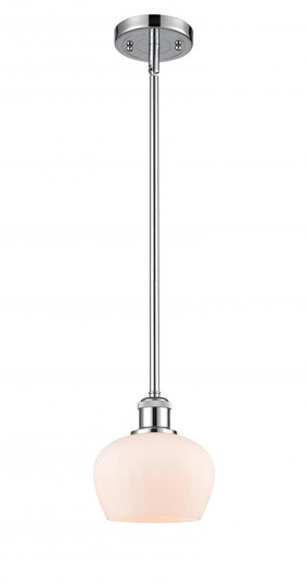 Fenton - 1 Light - 7 inch - Polished Chrome - Mini Pendant (3442|516-1S-PC-G91-LED)