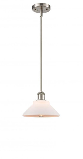 Orwell - 1 Light - 8 inch - Brushed Satin Nickel - Mini Pendant (3442|516-1S-SN-G131)
