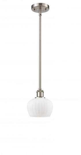 Fenton - 1 Light - 7 inch - Brushed Satin Nickel - Mini Pendant (3442|516-1S-SN-G91)