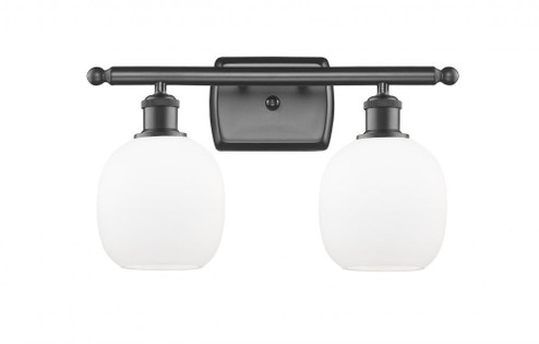 Belfast - 2 Light - 16 inch - Oil Rubbed Bronze - Bath Vanity Light (3442|516-2W-OB-G101-LED)