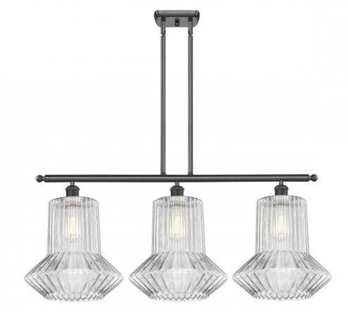 Springwater - 3 Light - 39 inch - Matte Black - Cord hung - Island Light (3442|516-3I-BK-G212)