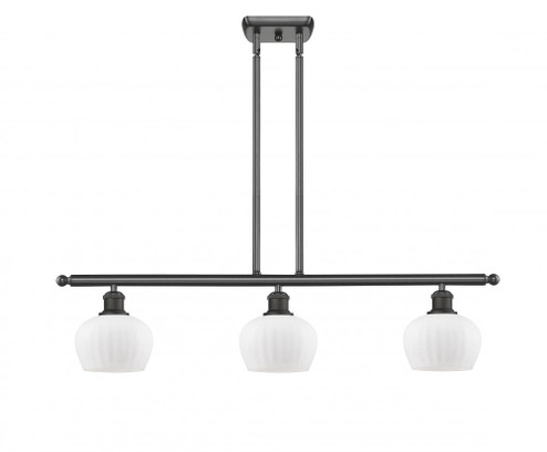 Fenton - 3 Light - 36 inch - Oil Rubbed Bronze - Stem hung - Island Light (3442|516-3I-OB-G91)