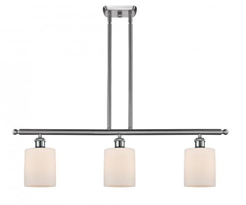 Cobbleskill - 3 Light - 36 inch - Brushed Satin Nickel - Stem hung - Island Light (3442|516-3I-SN-G111)