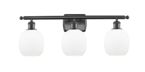 Belfast - 3 Light - 26 inch - Oil Rubbed Bronze - Bath Vanity Light (3442|516-3W-OB-G101)