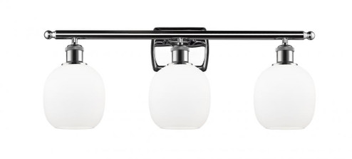 Belfast - 3 Light - 26 inch - Polished Chrome - Bath Vanity Light (3442|516-3W-PC-G101-LED)