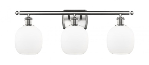 Belfast - 3 Light - 26 inch - Brushed Satin Nickel - Bath Vanity Light (3442|516-3W-SN-G101-LED)
