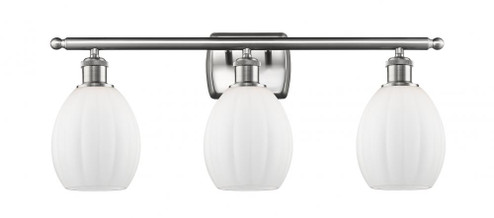 Eaton - 3 Light - 26 inch - Brushed Satin Nickel - Bath Vanity Light (3442|516-3W-SN-G81-LED)