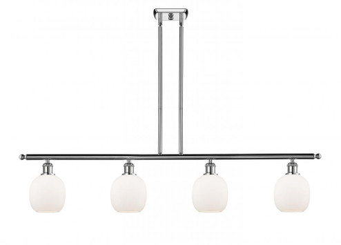 Belfast - 4 Light - 48 inch - Polished Chrome - Stem hung - Island Light (3442|516-4I-PC-G101)