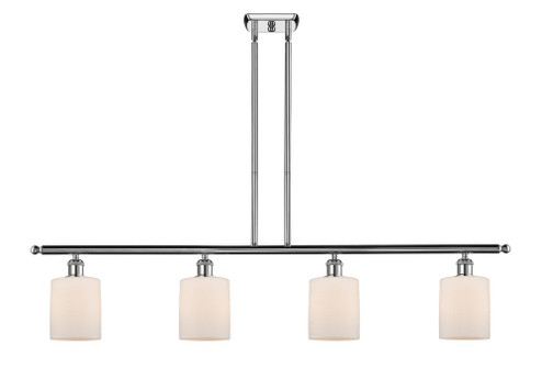 Cobbleskill - 4 Light - 48 inch - Polished Chrome - Stem hung - Island Light (3442|516-4I-PC-G111-LED)