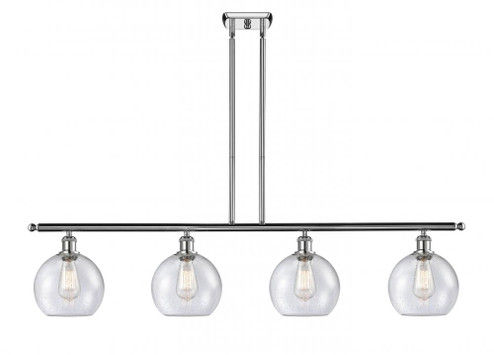 Athens - 4 Light - 48 inch - Polished Chrome - Stem hung - Island Light (3442|516-4I-PC-G124-LED)